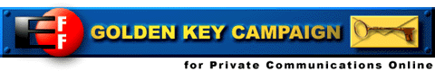 EFF Golden Key Campaign for Private Communications Online