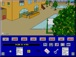 El colegio a vista de p�jaro