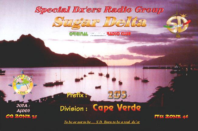 Qsl from Cape Verde Is