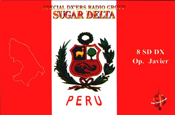 Qsl from Peru