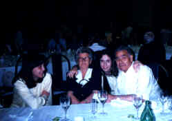 En el banquete de la boda
