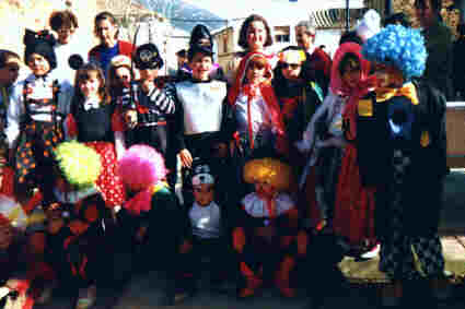 Carnaval infantil de Solana del Pino , año 1995 , 12k