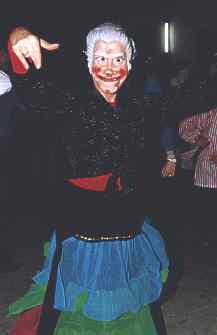 Mascara en el baile de carnaval