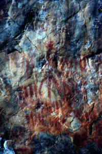 Pinturas rupestres prehistricas de Solana del Pino