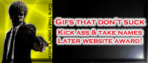 Kick Ass & Take Names Later Website Award!