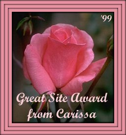 Great Site Award From Carissa