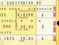 Ticket Stub