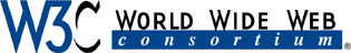 [Logotipo del W3C]