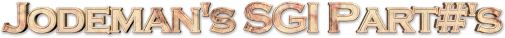 Jodeman's SGI Part Numbers Collection