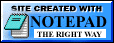 Notepad: The RIGHT
way!