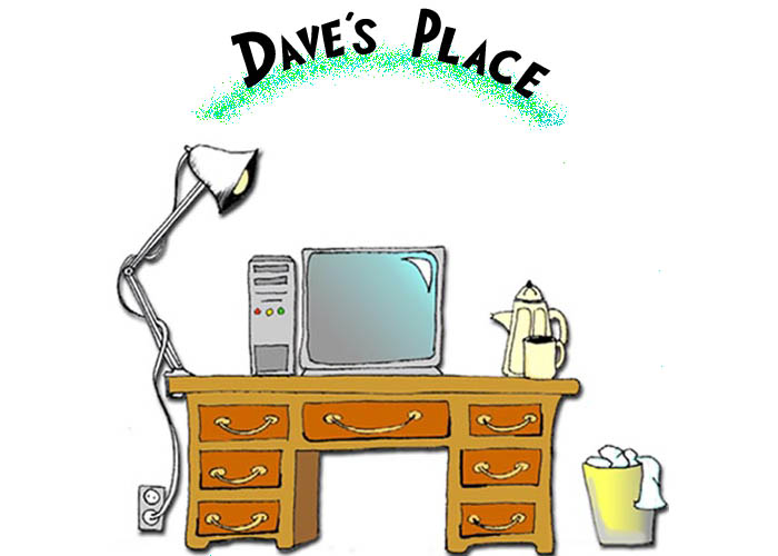 Custom cartoons and clipart available from Dave's Place