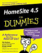 Nick Bradbury, Rhonda Crowder, David A. Crowder, Homesite 4.5 for Dummies (For Dummies).