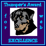 [Thumper's Award for Web Excellence]