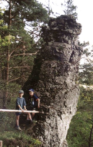 Der Teufelsfinger auf dem Eberhardsberg