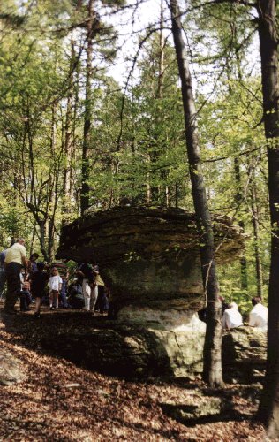 Der Teufelstisch auf dem Eberhardsberg