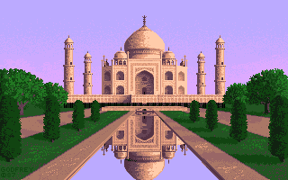 The Taj Mahal, Agra, UP, India