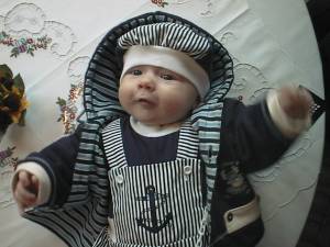 Hui, mein neues Gewand (14. M�rz 1999)