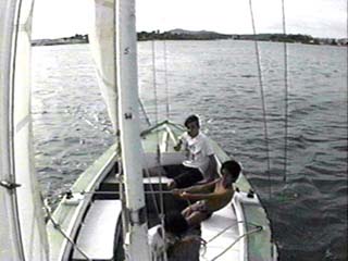 Sailing... sailing with the wind