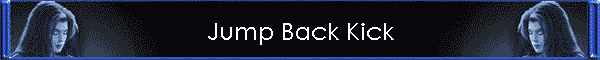 Jump Back Kick