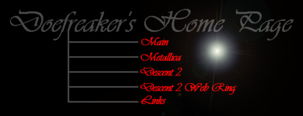 Doefreaker's Home Page Imagemap