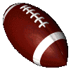 rotating football