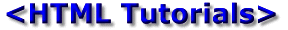 HTML Tutorials