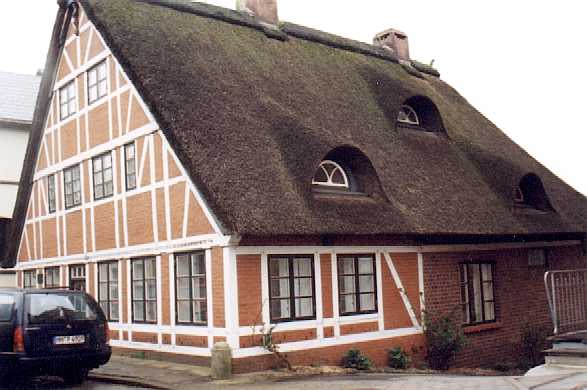 Finkenwerder, thatched building