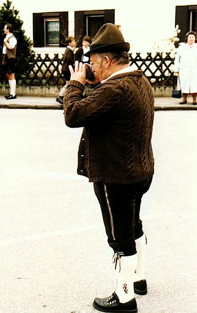 I wasnt the only tourist