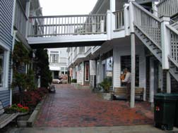 Alleyway to the Vixen - Provincetown, Ma. Oct. 2000