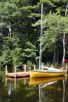 Sailboat on Lake