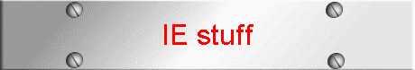 IE stuff