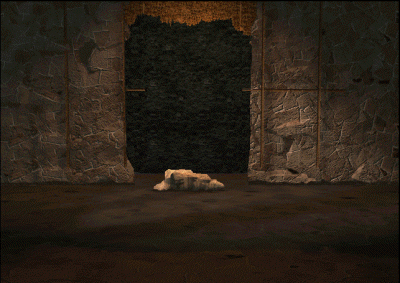 empty throne room