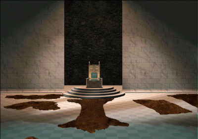semi-full throne room