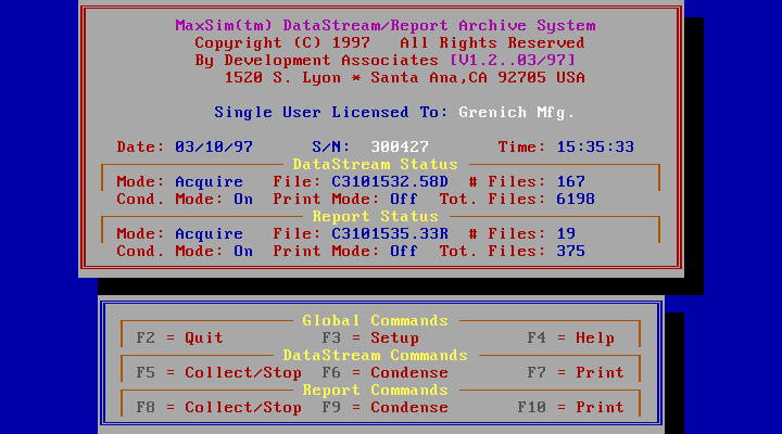 MaxSim Screen Shot