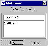 save as