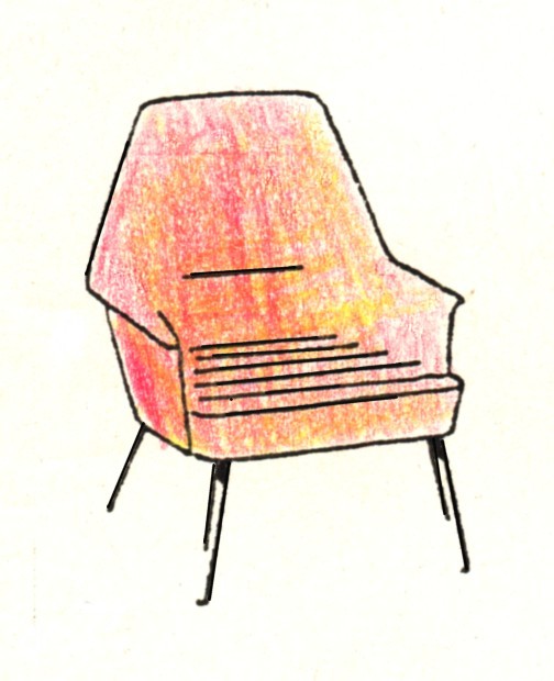 Schaumstoffsessel