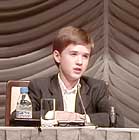 Haley at a press-meeting