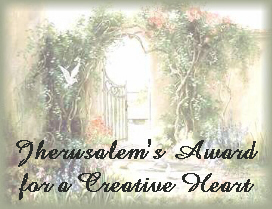 jherusalem's award for a creative heart