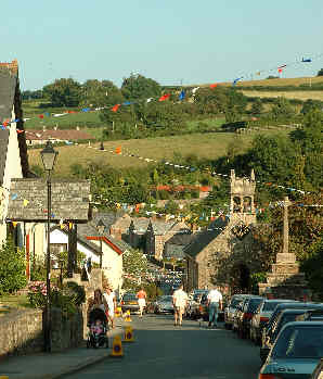 The main street of South Zeal