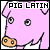 Pig Latin Language Fan