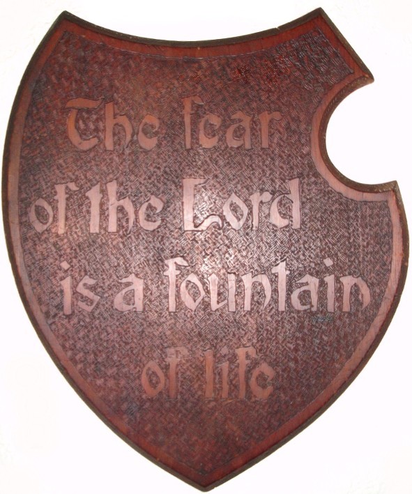 Marie Oettles The fear of the Lord is a fountain of life