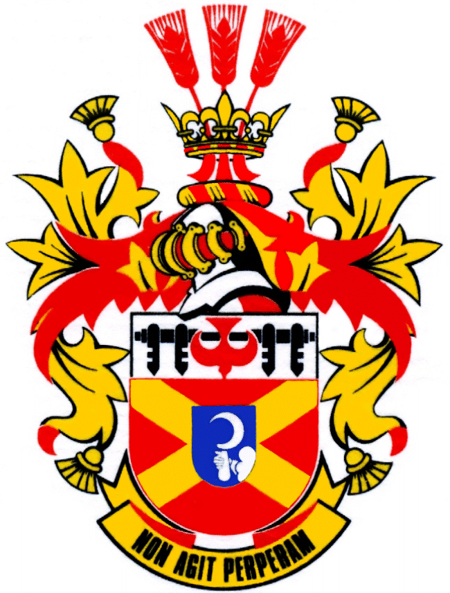 arms of Father Roy Snyman