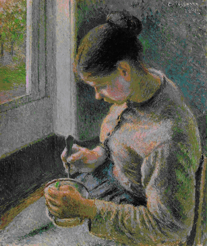 kaffe, C Pissaro