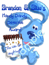 Check out Blue's birthday page to Brandon!!