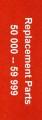 1979 Index/Replacement Parts