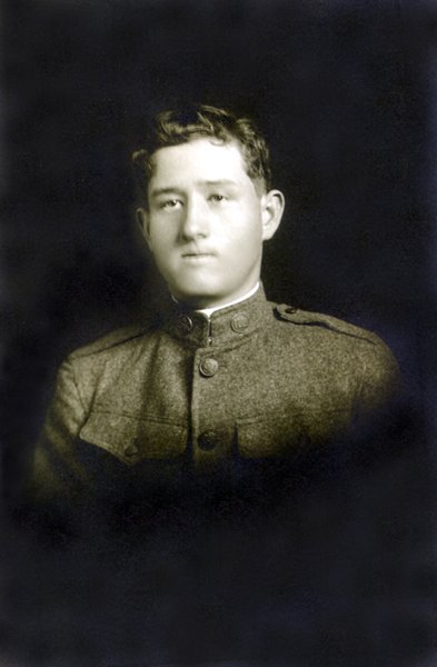 Charles Heber/Albert Sigsbee (WW-I Photo taken in 1916) 18 yrs. of age.  My Grandfather. Born 7 Dec 1898 in Earlington, KY, died 27 Jun 1941, in Enid, Oklahoma.  Charles was born, "Charles Heber Sigsbee" and, upon his enlistment into the U.S. Army, changed his middle name and was known as "Charles Albert Sigsbee" thereafter.