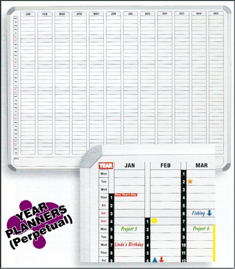 Pic of Year Planner Board