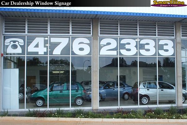 Picture of Building Window Signage