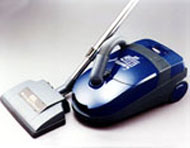 Deluxe Turbo Vac Canister Vacuum Cleaner with HEPA
