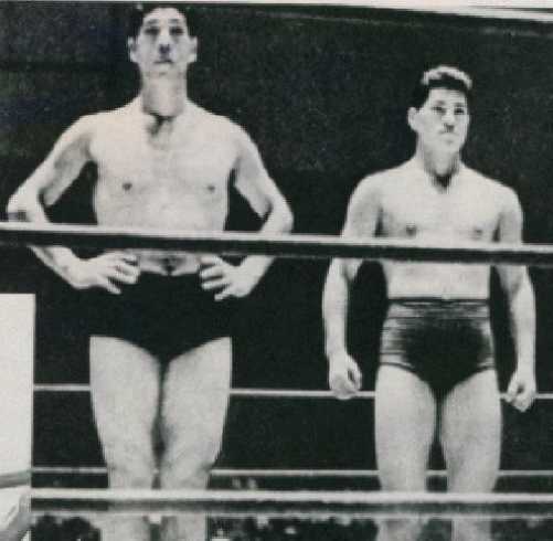 Rookies Shohei Baba and Antonio Inoki